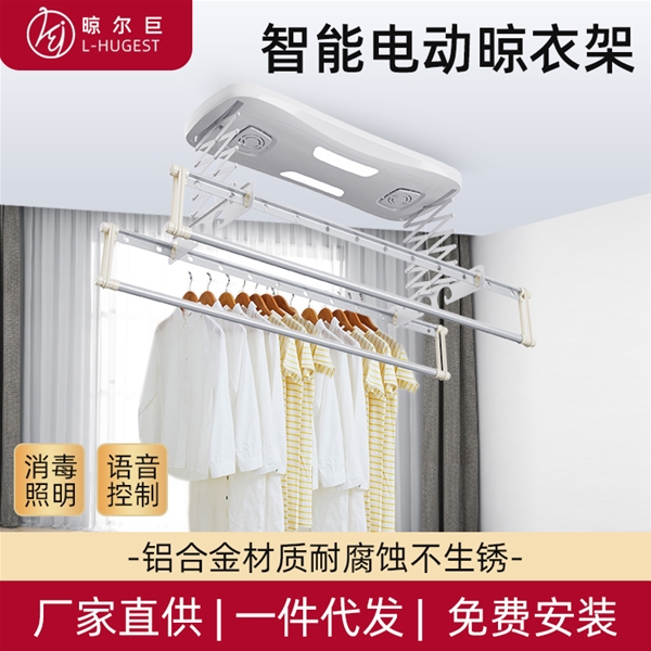 智能電動晾衣架DHLYG008白